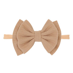 Yheahin chiffon bow headband adds subtle elegance for special occasions