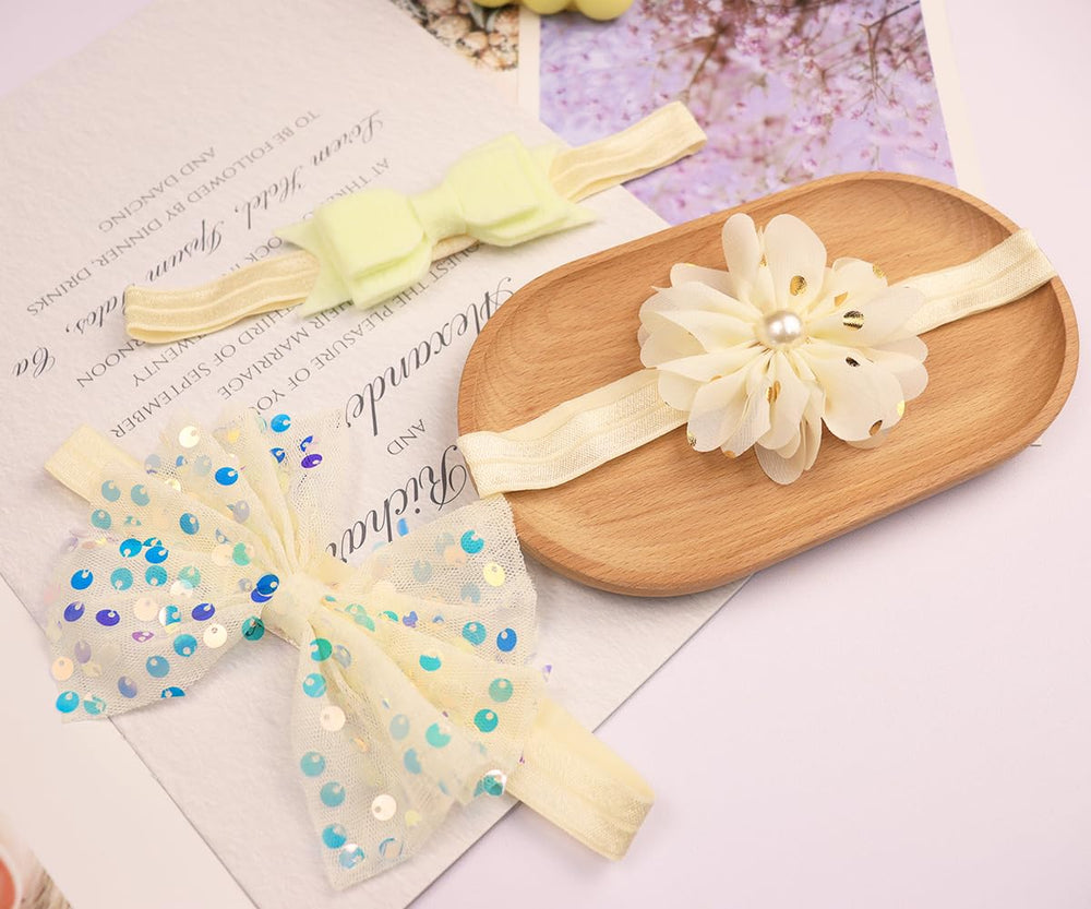 Yheahin daily wear headband in yellow for all-day comfort.
