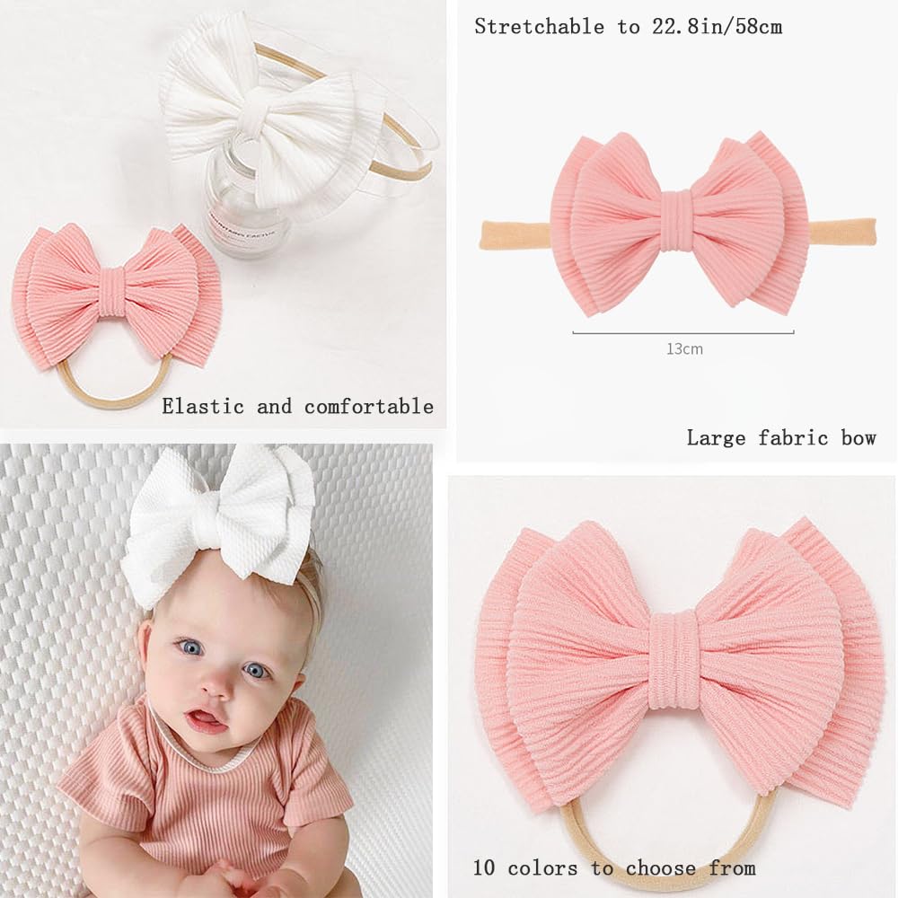 Yheahin elastic turban headband stretches softly for all day comfort