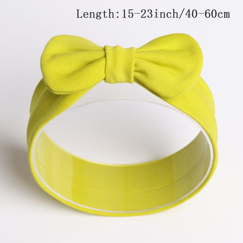 Yheahin newborn photo prop headband in green, adds charm to family shoots.
