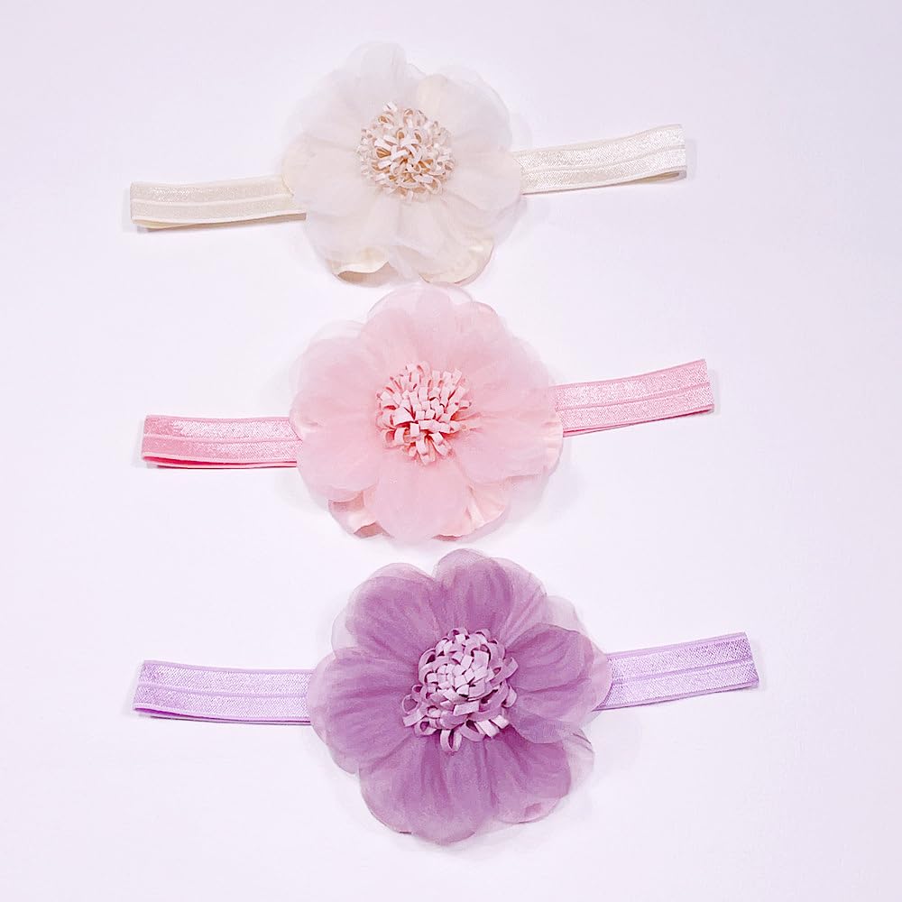 Yheahin newborn and toddler headband in yellow, durable keepsake