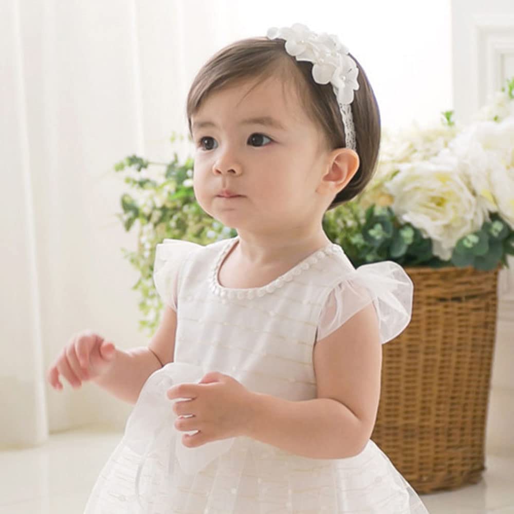 Yheahin one-size-fits-most headband accommodates newborns to toddlers.