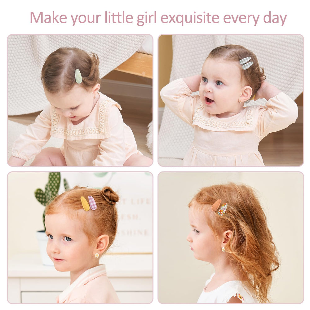 YHXX YLEN solid-color clips provide gentle, all-day grip for active toddlers