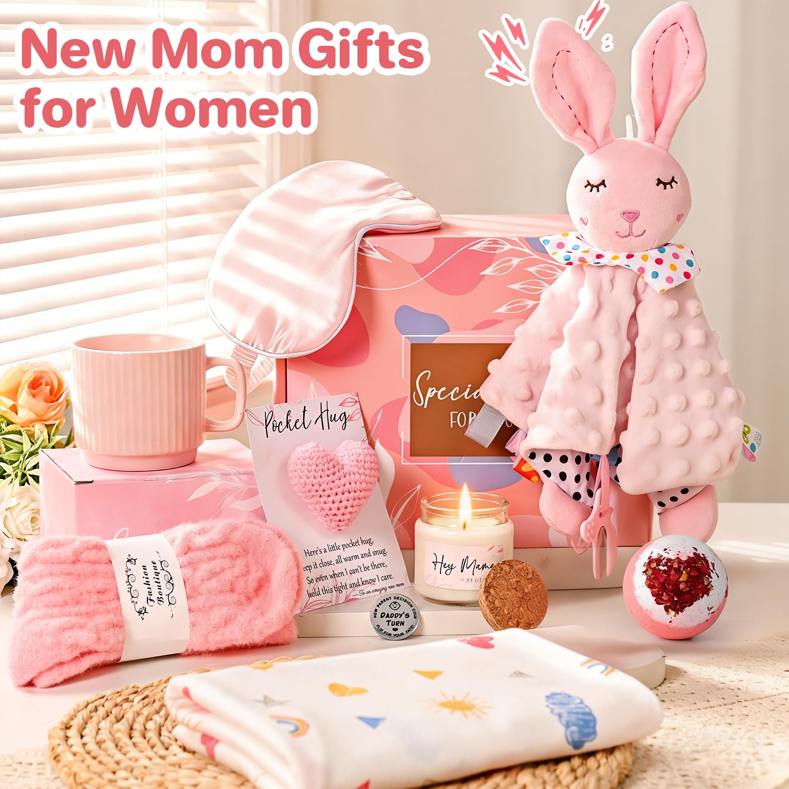 YHRJWN Baby Swaddle Blanket keeps baby snug and versatile