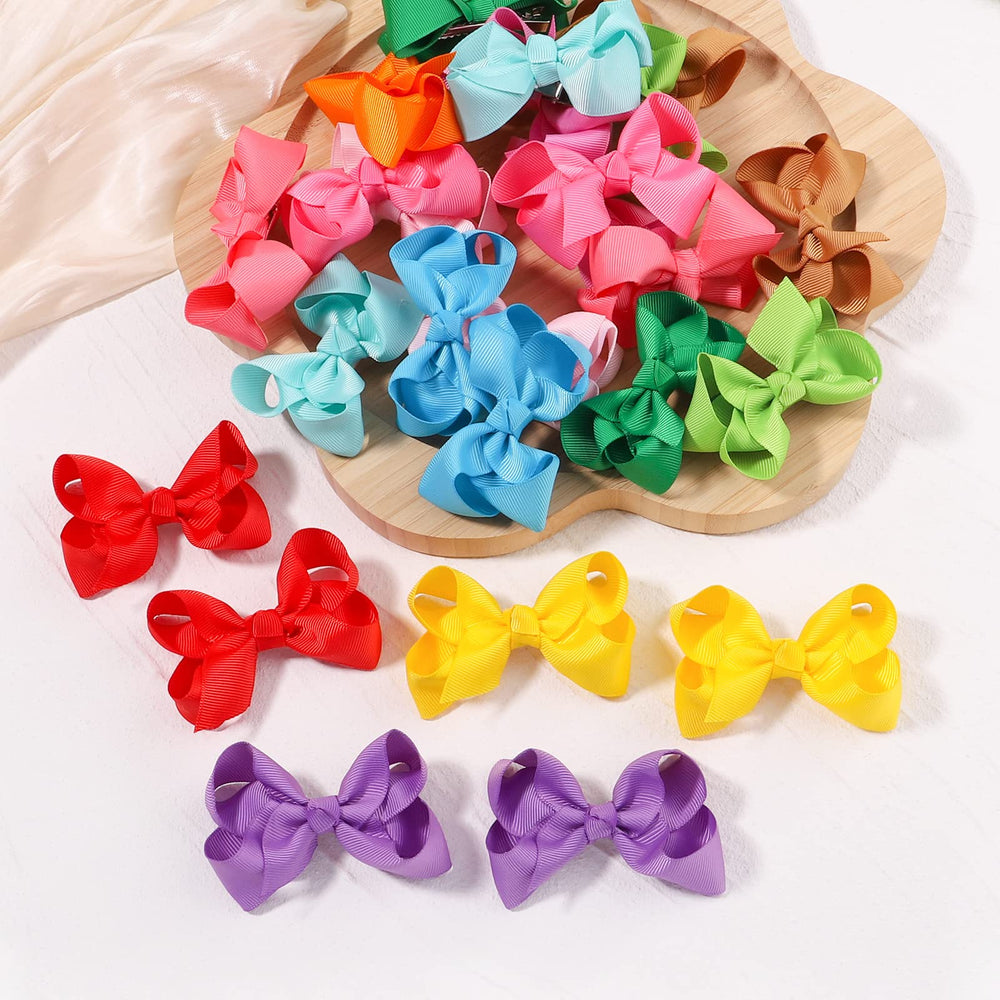 YHXX YLEN bows are durable; each bow glued to a sturdy clip.