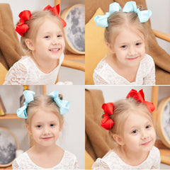 YHXX YLEN alligator clip bows with teeth provide secure grip.