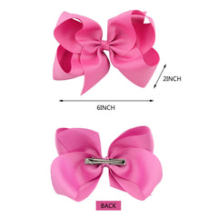 YHXX YLEN grosgrain ribbon bows 6in for durable daily styling