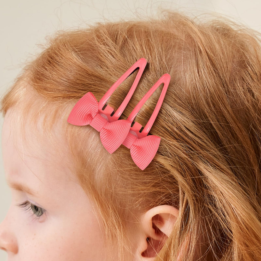 YHXX YLEN hair bows clip colorful palette 07 sturdy metal clips for active play.