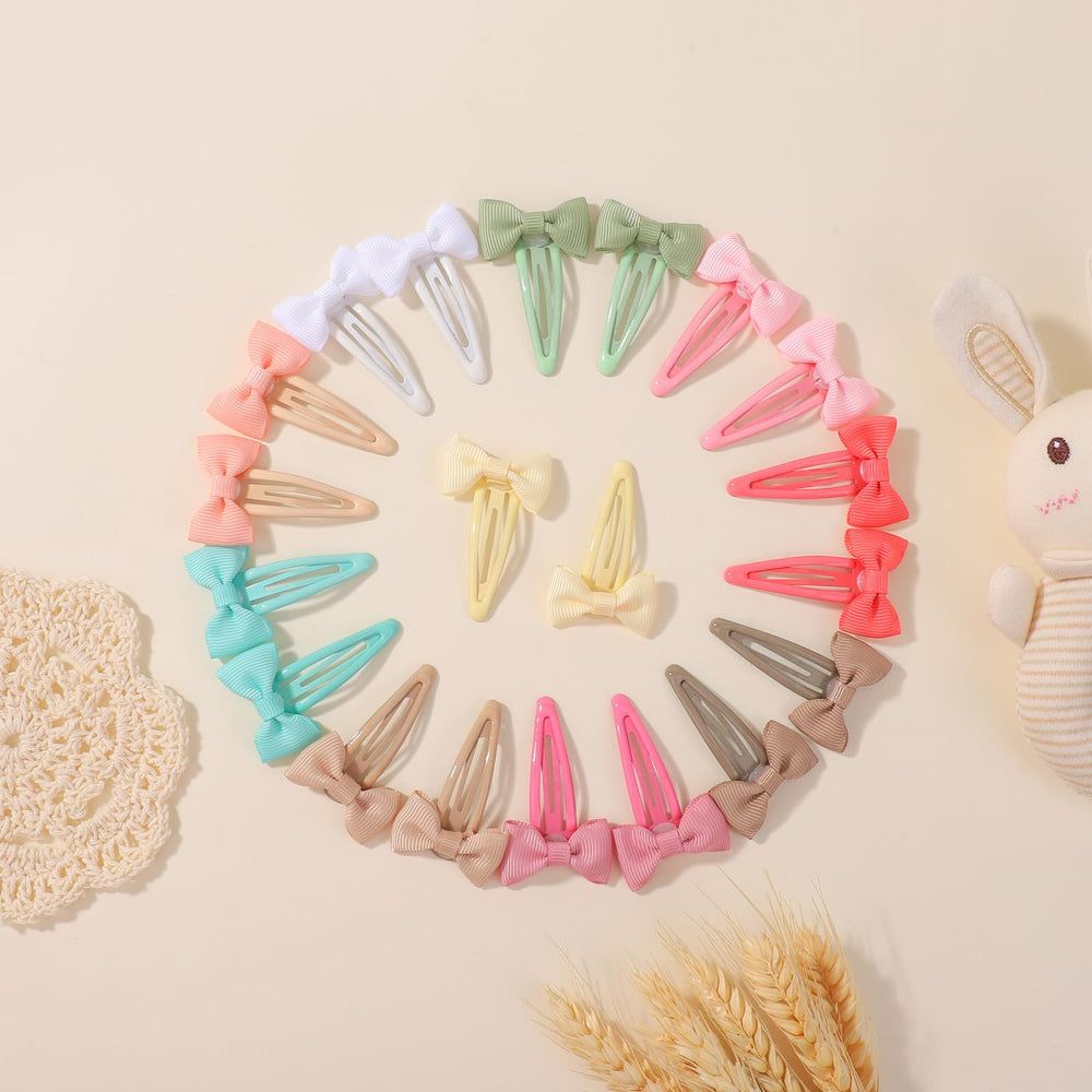 YHXX YLEN hair bows clip colorful palette 09 easy to use for quick styling.