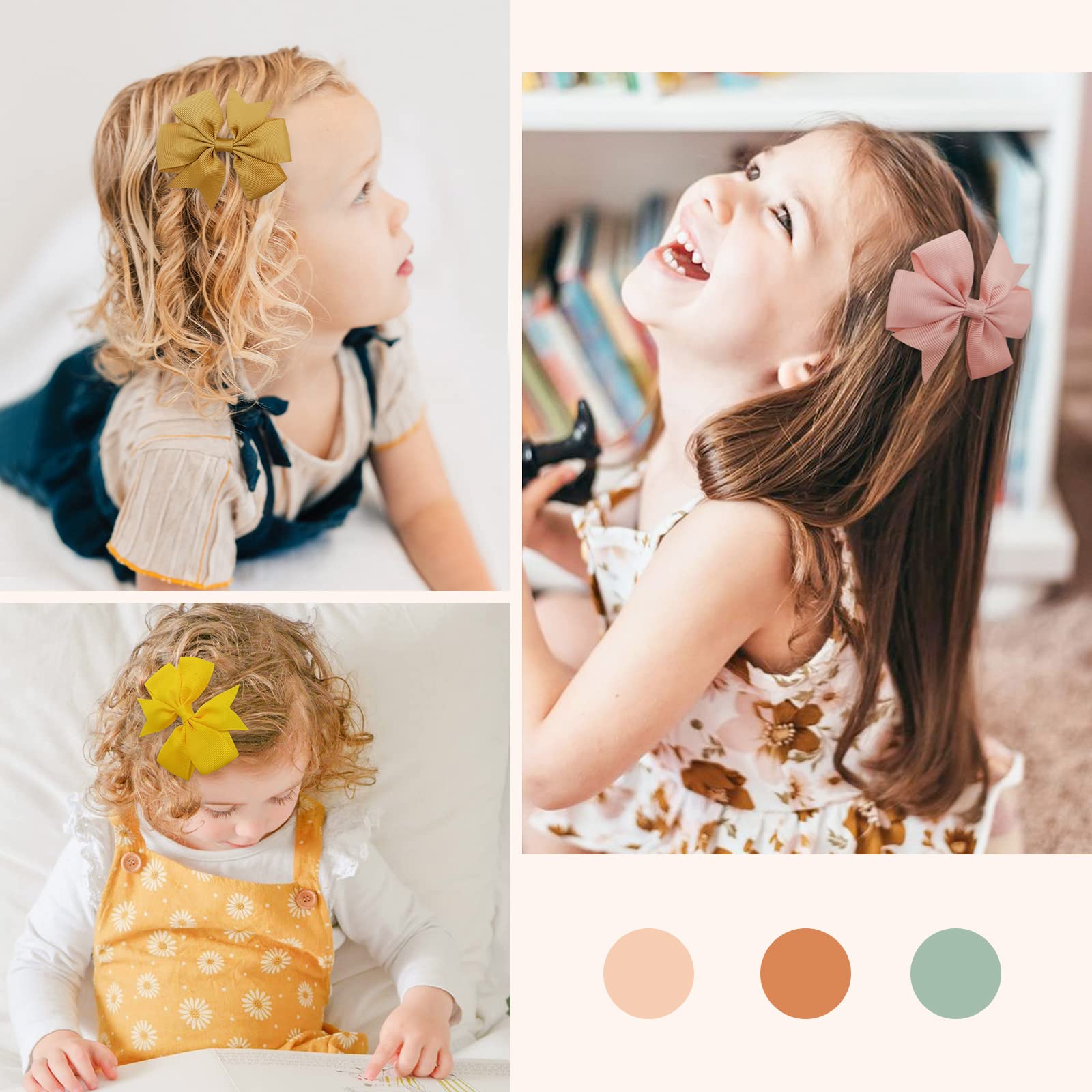 YHXX YLEN practical toddler hair accessories for daily styling.