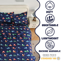 Yibeizi reversible quilted bedding offers versatile looks for seasons
