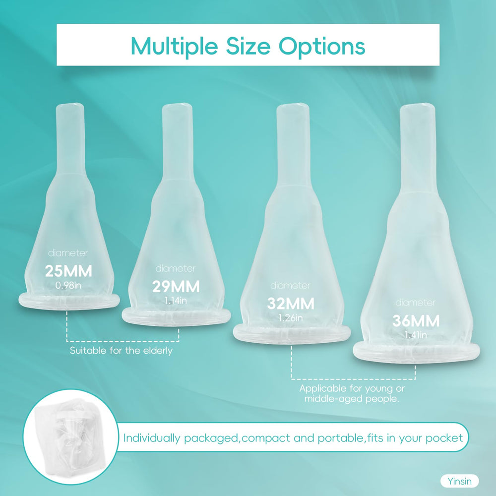 Yiisin silicone catheter adapts to different bags with flexible fit