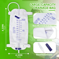Yiisin leg bag with adjustable straps secured to leg for stable everyday use.