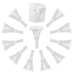Yiisin silicone condom catheter packaging shows a compact, portable set for travel