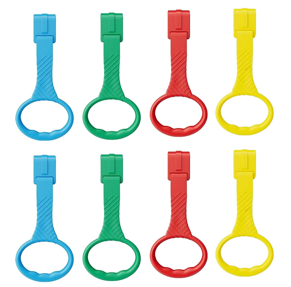 YIKANGHENG red crib pull ring for easy standing practice and grip in cribs