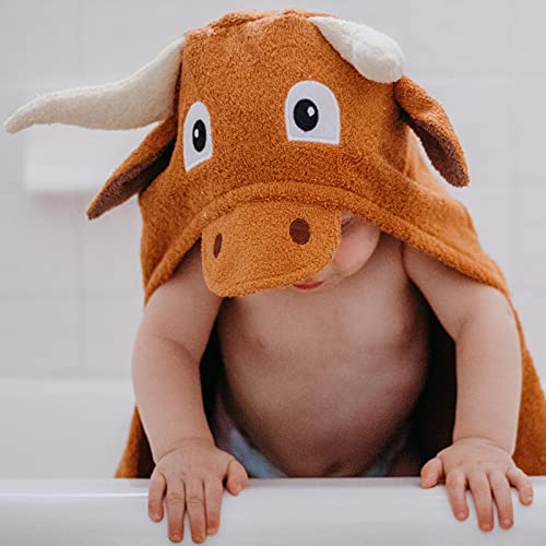 Yikes Twins hooded towel back tail accent for cute design