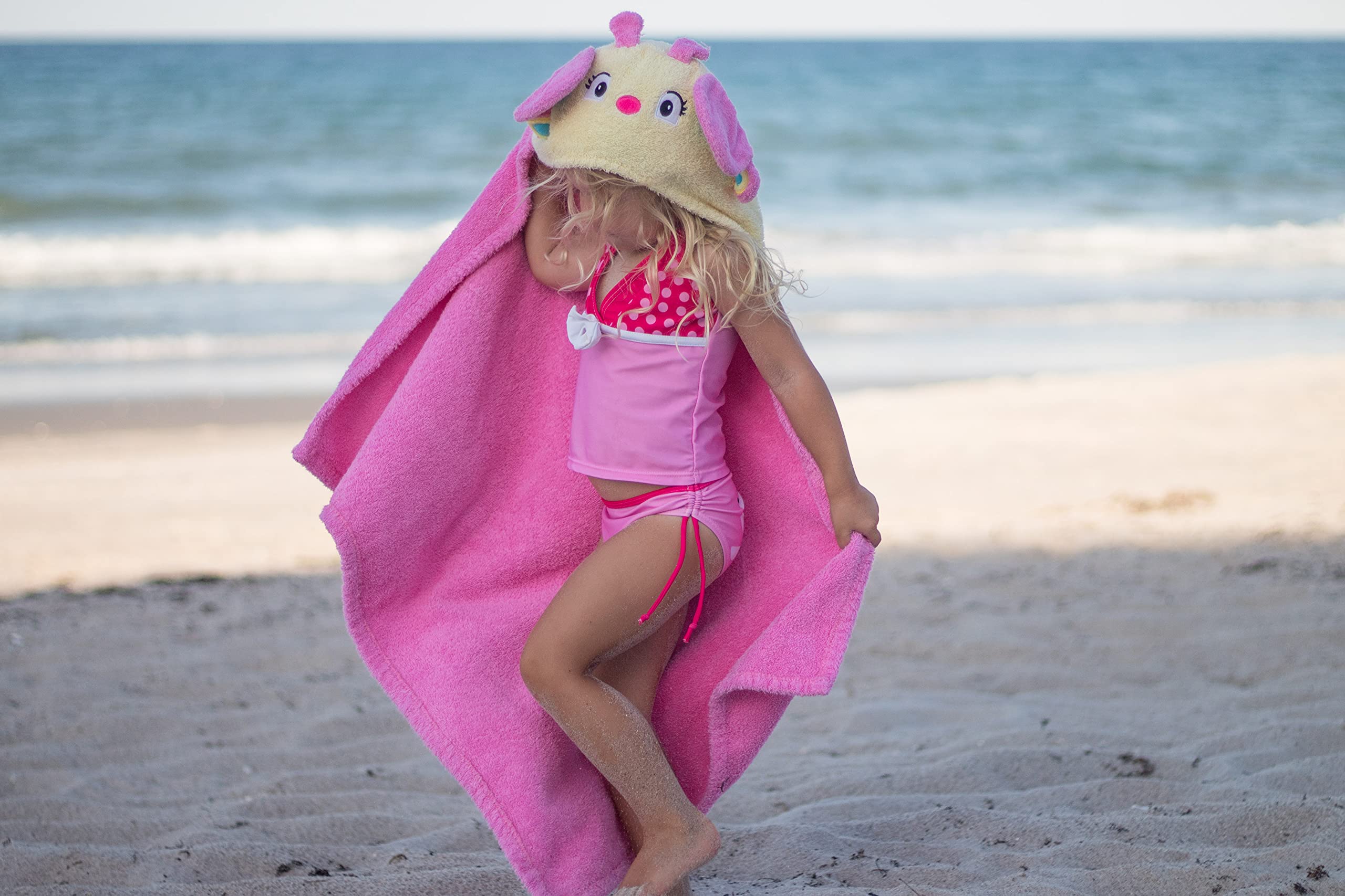 Yikes Twins machine washable towel for busy families.