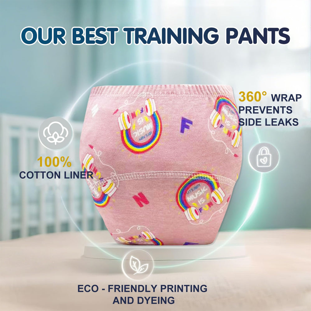 Leak-proof interior of YIKG Upairy pants for small accidents during play