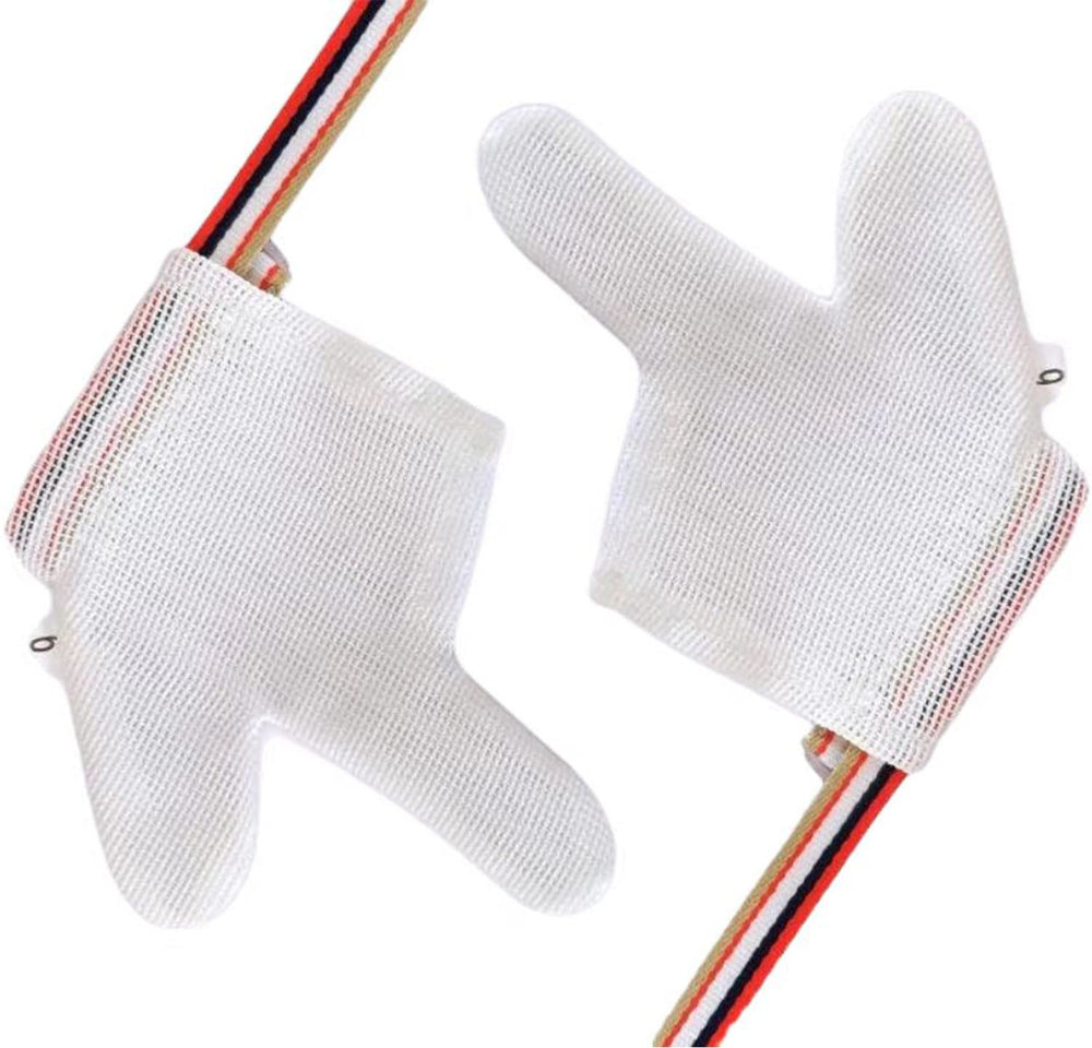 YILIUJIU stop-thumb-sucking gloves front view with soft breathable fabric for daily wear.