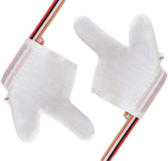 YILIUJIU stop-thumb-sucking gloves front view with soft breathable fabric for daily wear.