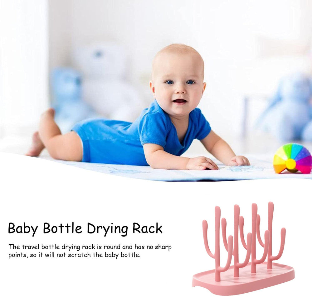 YilulvDeng pink drying rack suitable for home and travel.