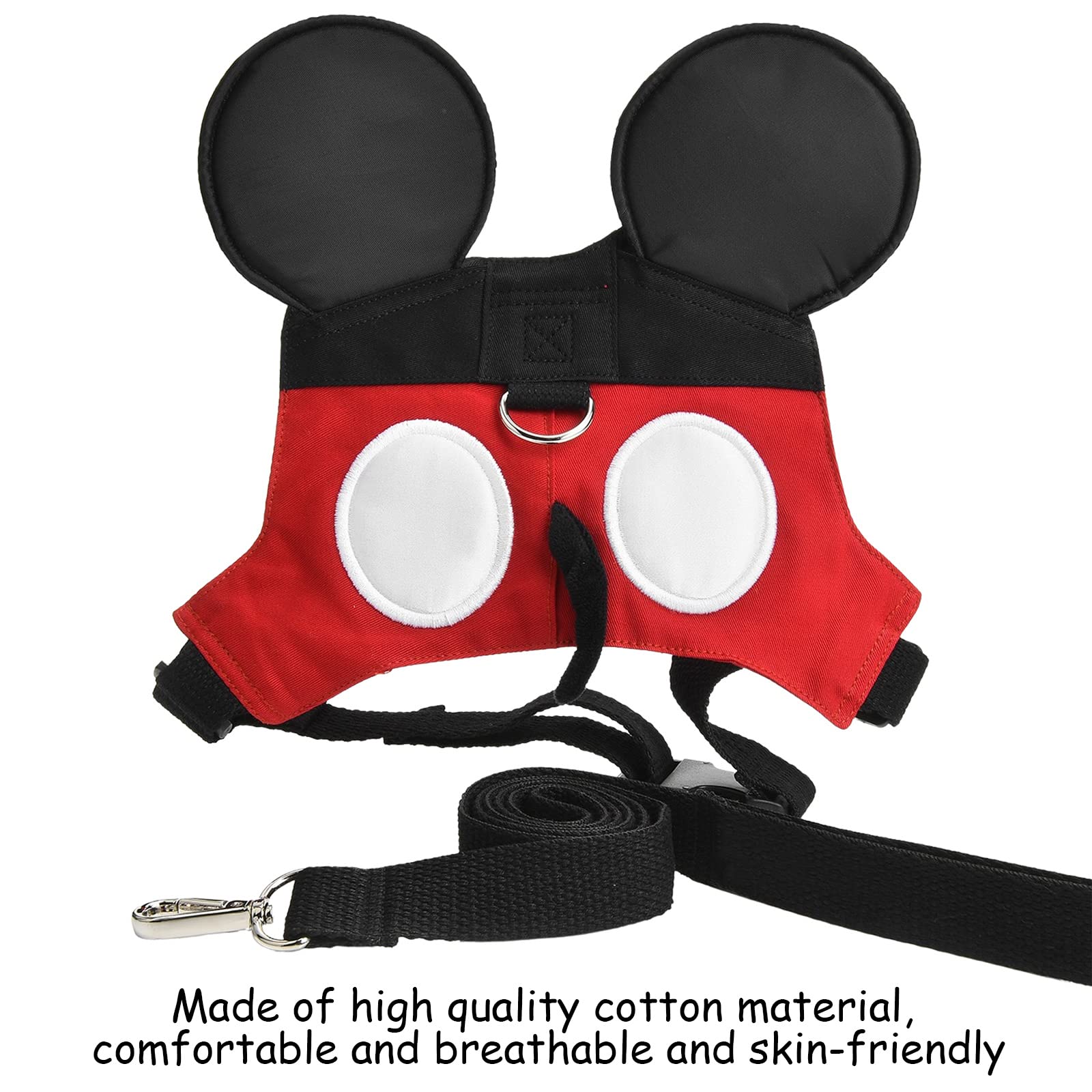 Yimidear child safety harness in soft cotton for comfortable all-day wear