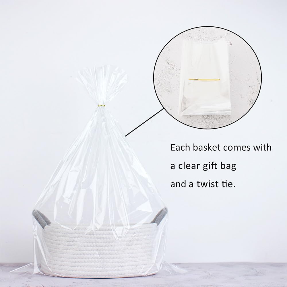 Yimi's Dream gift basket with clear bag included for gifting