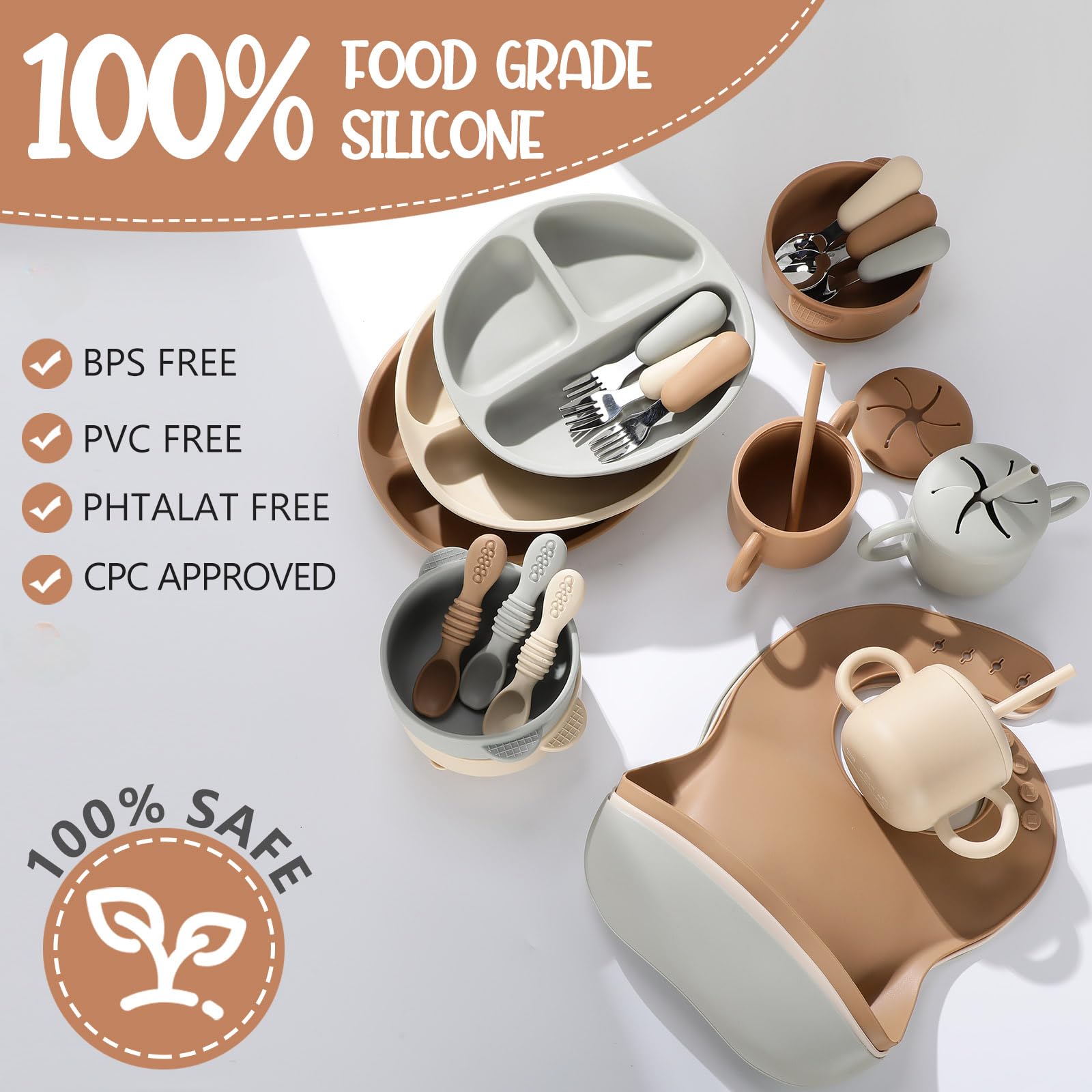 Yinder soft bowl supports self-feeding with baby-friendly edges