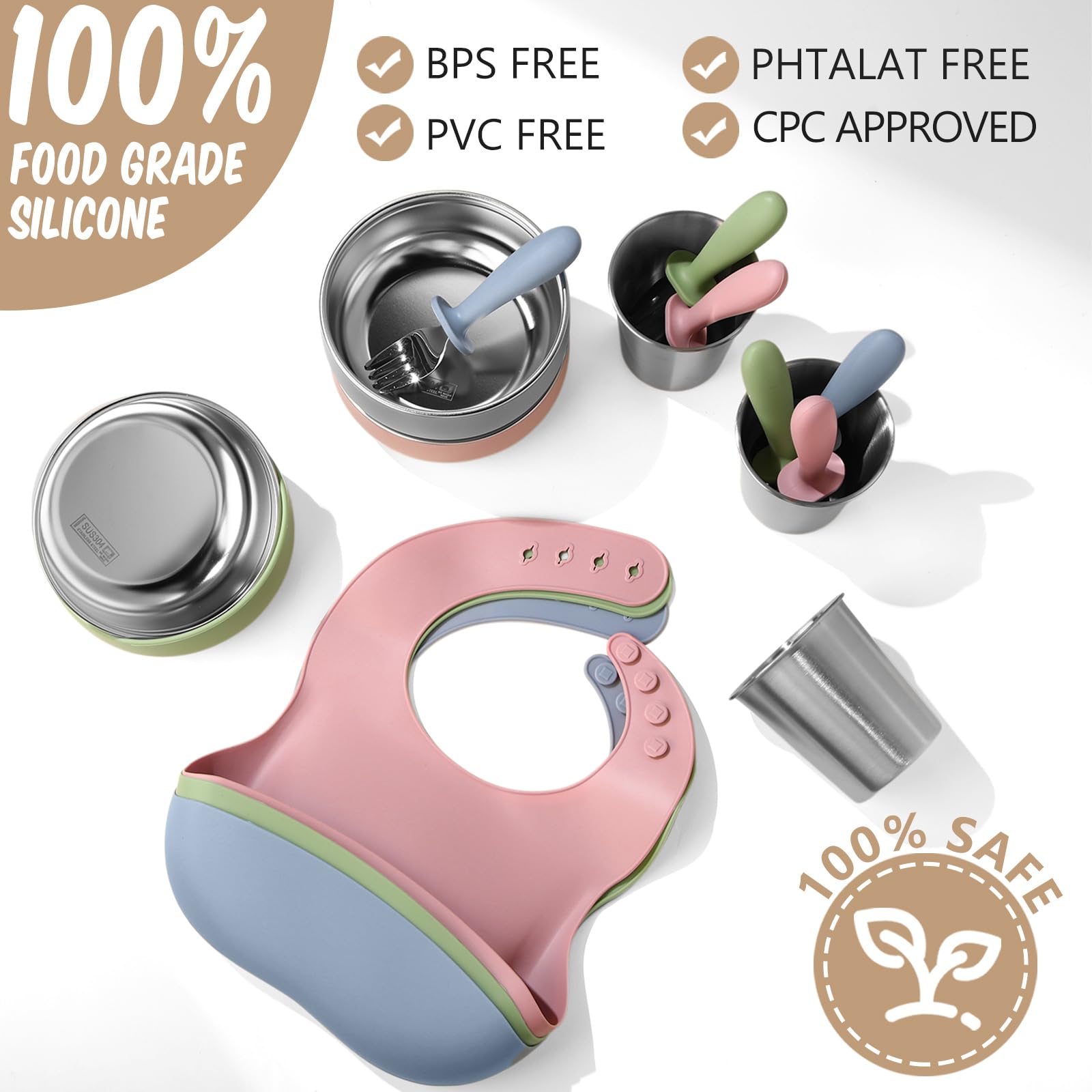 Yinder baby feeding cups designed for small hands and easy grip