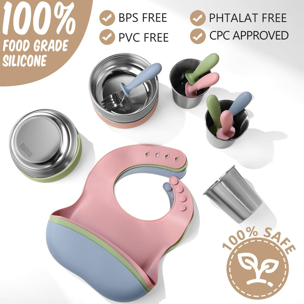 Yinder baby feeding cups designed for small hands and easy grip
