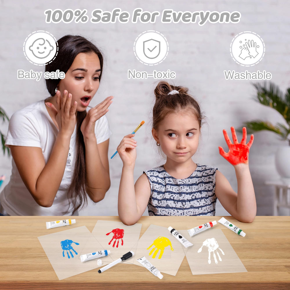Yingsu dust-proof sealant protects the finished handprint frame.