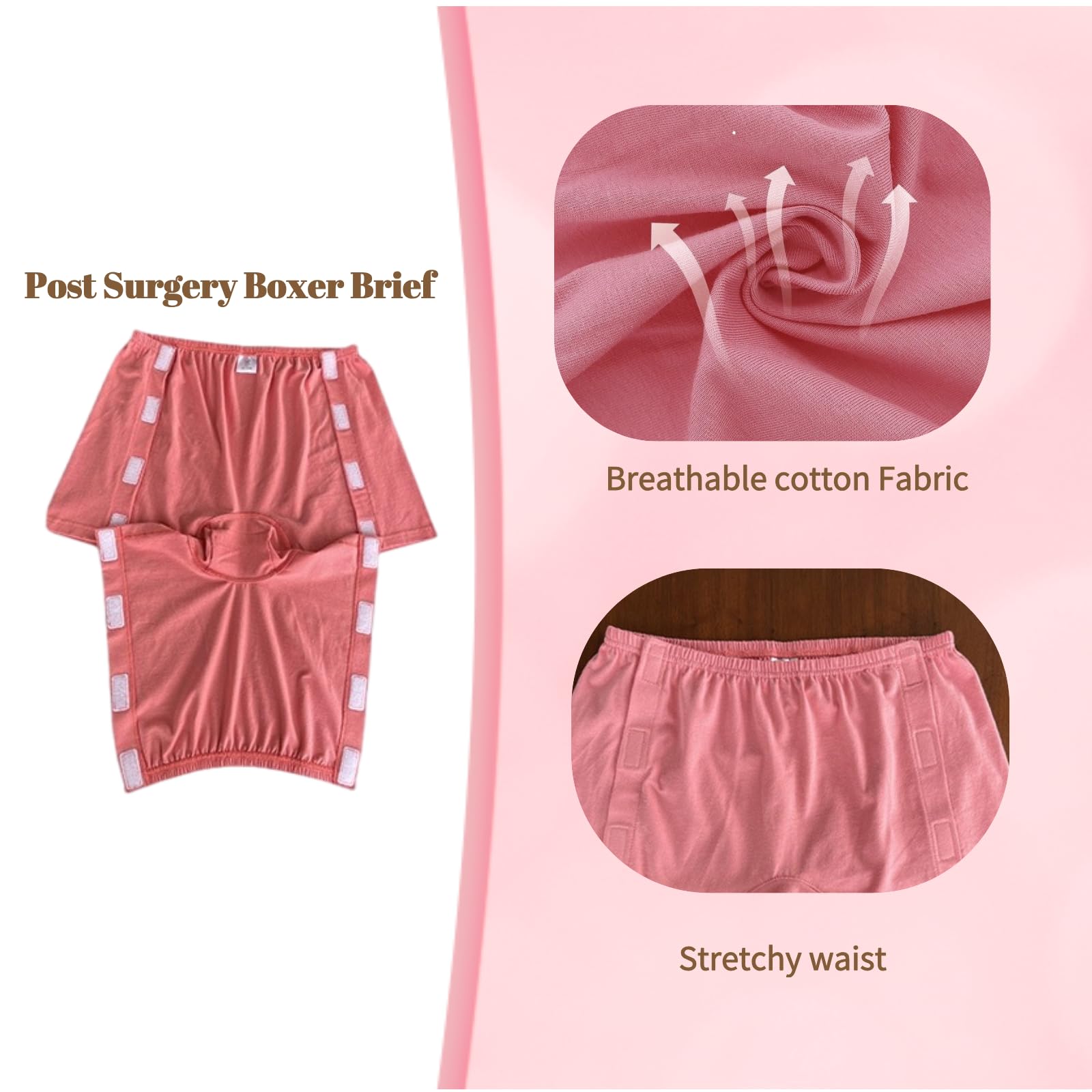 YingXue breathable cotton adaptive underwear for all-day comfort and reuse.