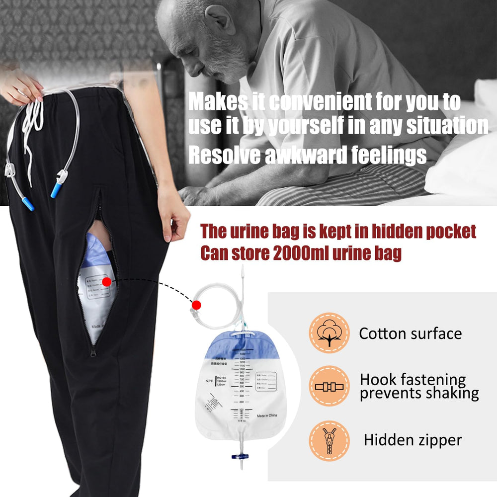 YingXue dual-zip pockets designed to hold up to 2000ml.
