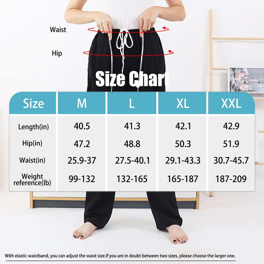 YingXue leg bag pants with magic-tape waist for secure fit.