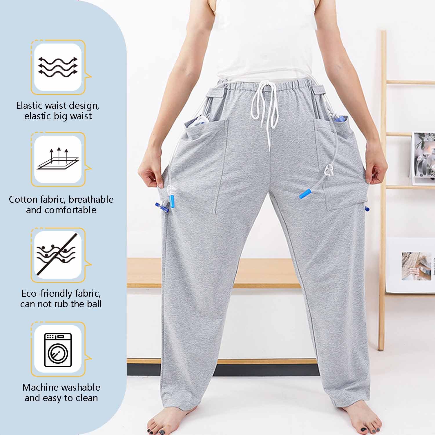 YingXue nephrostomy bag pants daily comfort during outings.