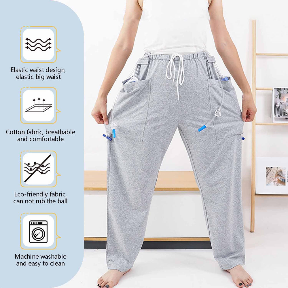 YingXue nephrostomy bag pants daily comfort during outings.