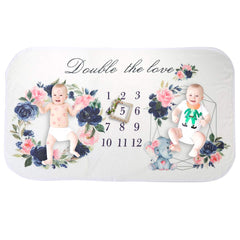 Yinuoday soft flannel fleece blanket feels cozy and warm for newborn shoots