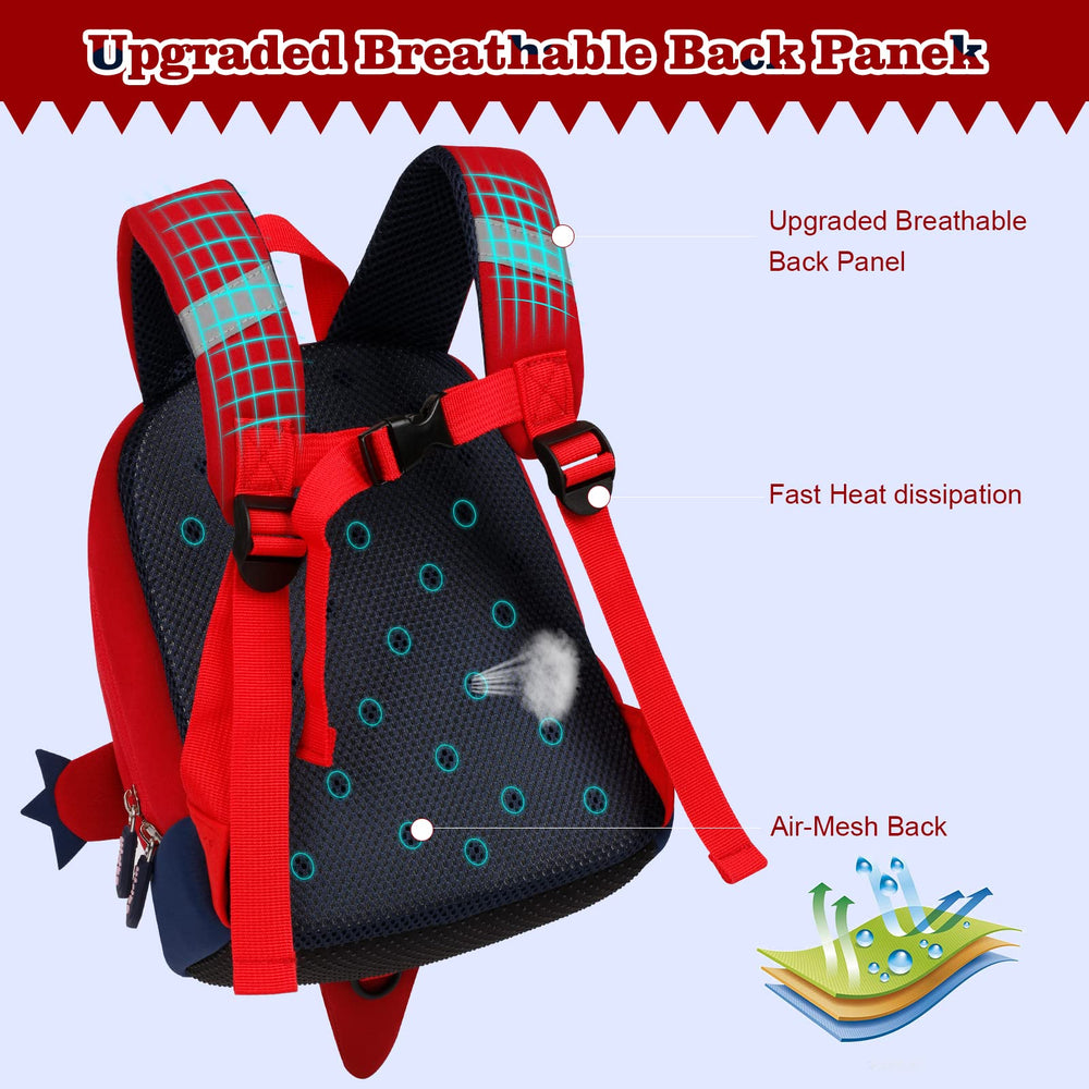 Yisibo dinosaur backpack large capacity for toys, snacks, and essentials