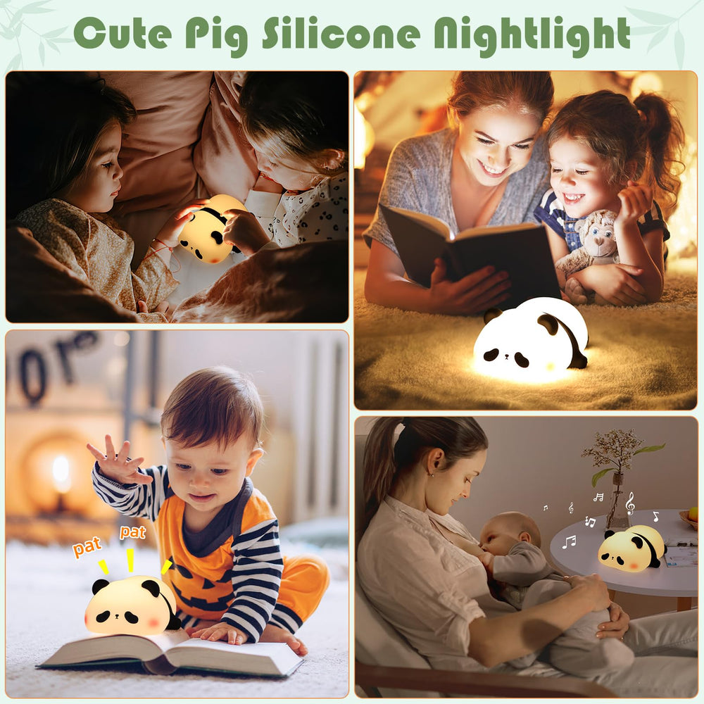 YISUN Panda night light as a thoughtful nursery gift for new parents