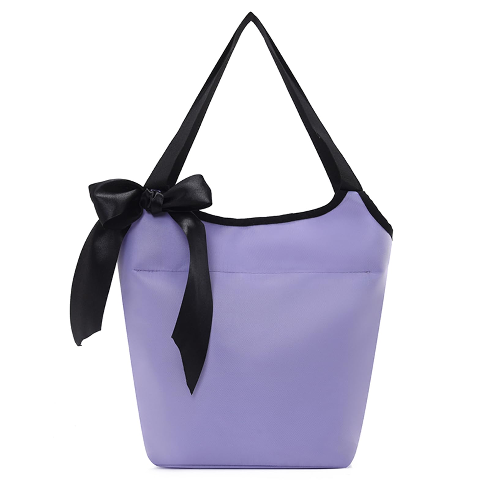 Yitengteng Kindergarten Schoolbag in purple front view, waterproof design keeps contents dry during outings.