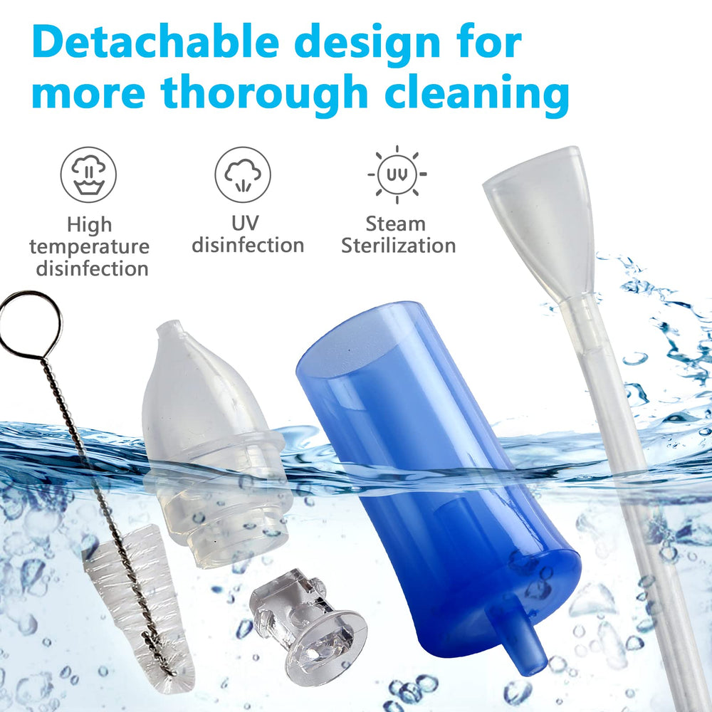 Yiupea cleaning brush helps thorough cleaning between uses