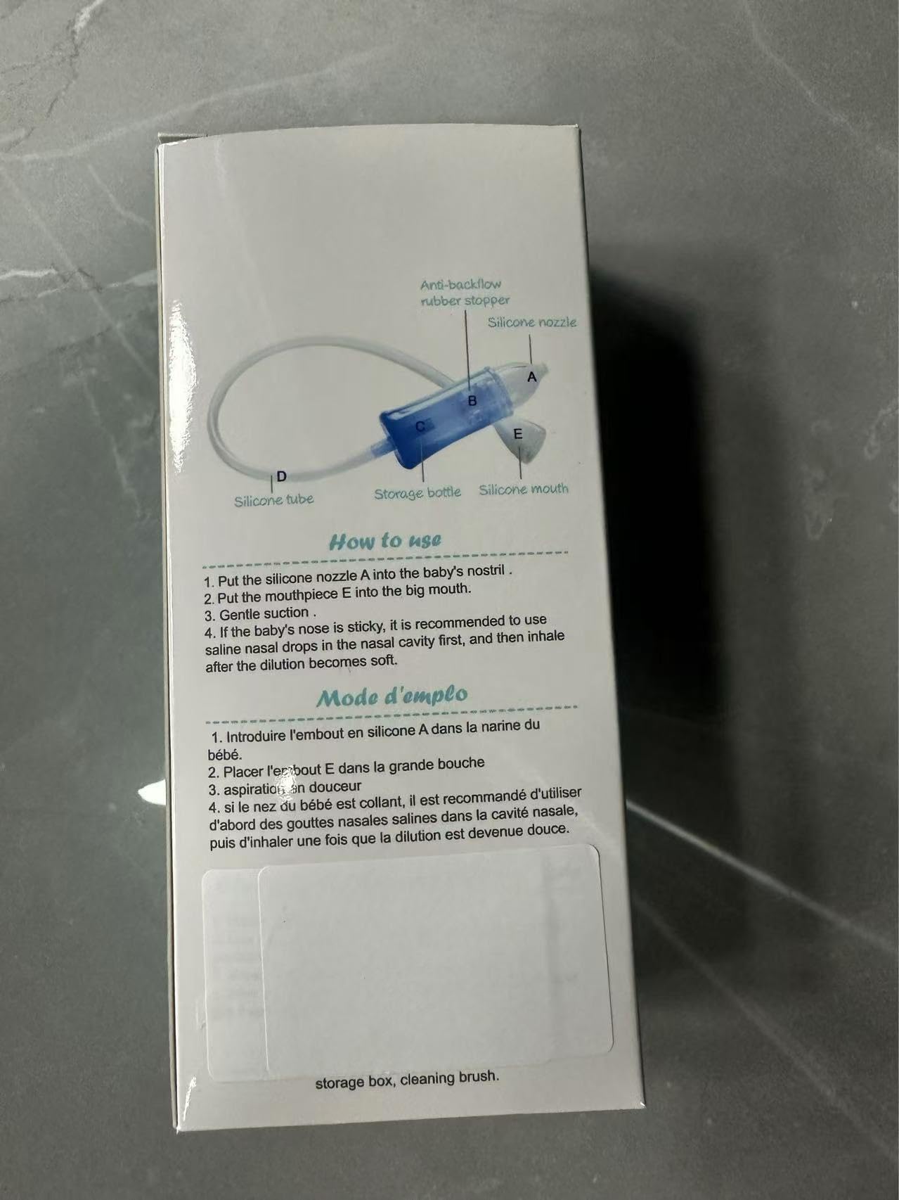 Yiupea saline prep use guidance supports easier suction