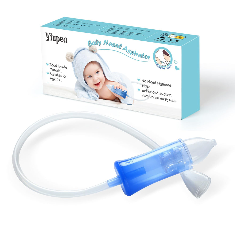 Yiupea nasal aspirator with soft silicone tips for gentle, comfortable relief