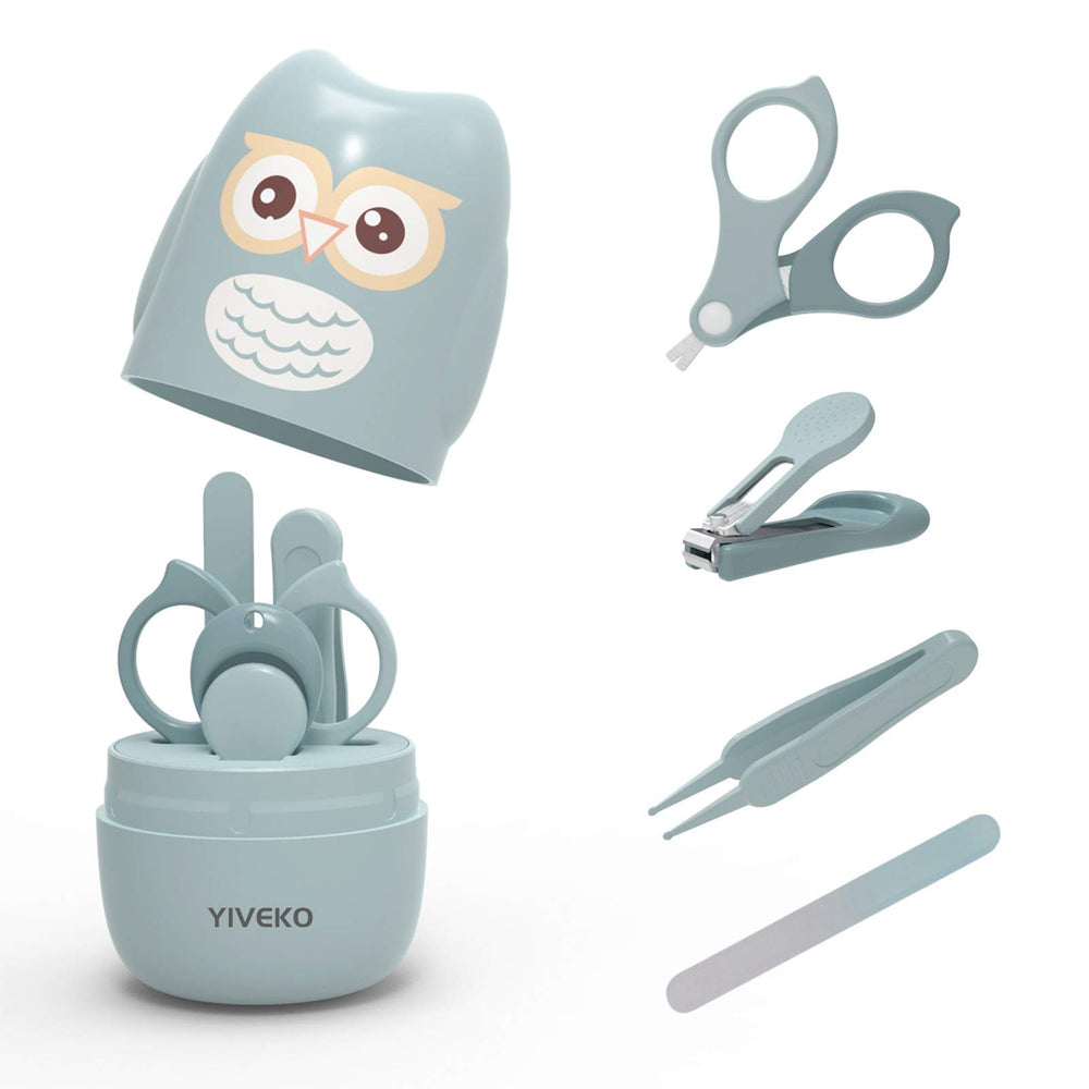 YIVEKO Baby Nail Kit clipper used for gentle, precise trims of tiny nails