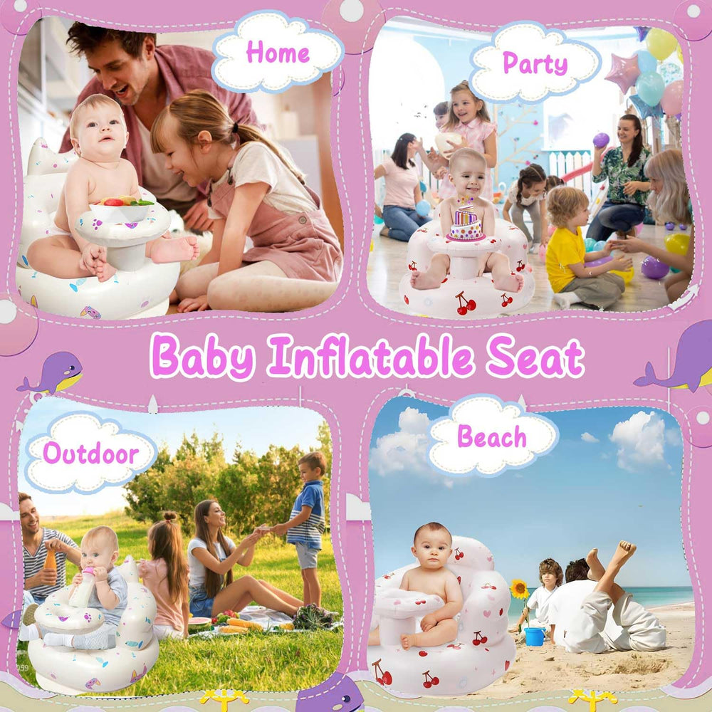 YiYunun UpSeat used at mealtime for safe feeding and seated play.