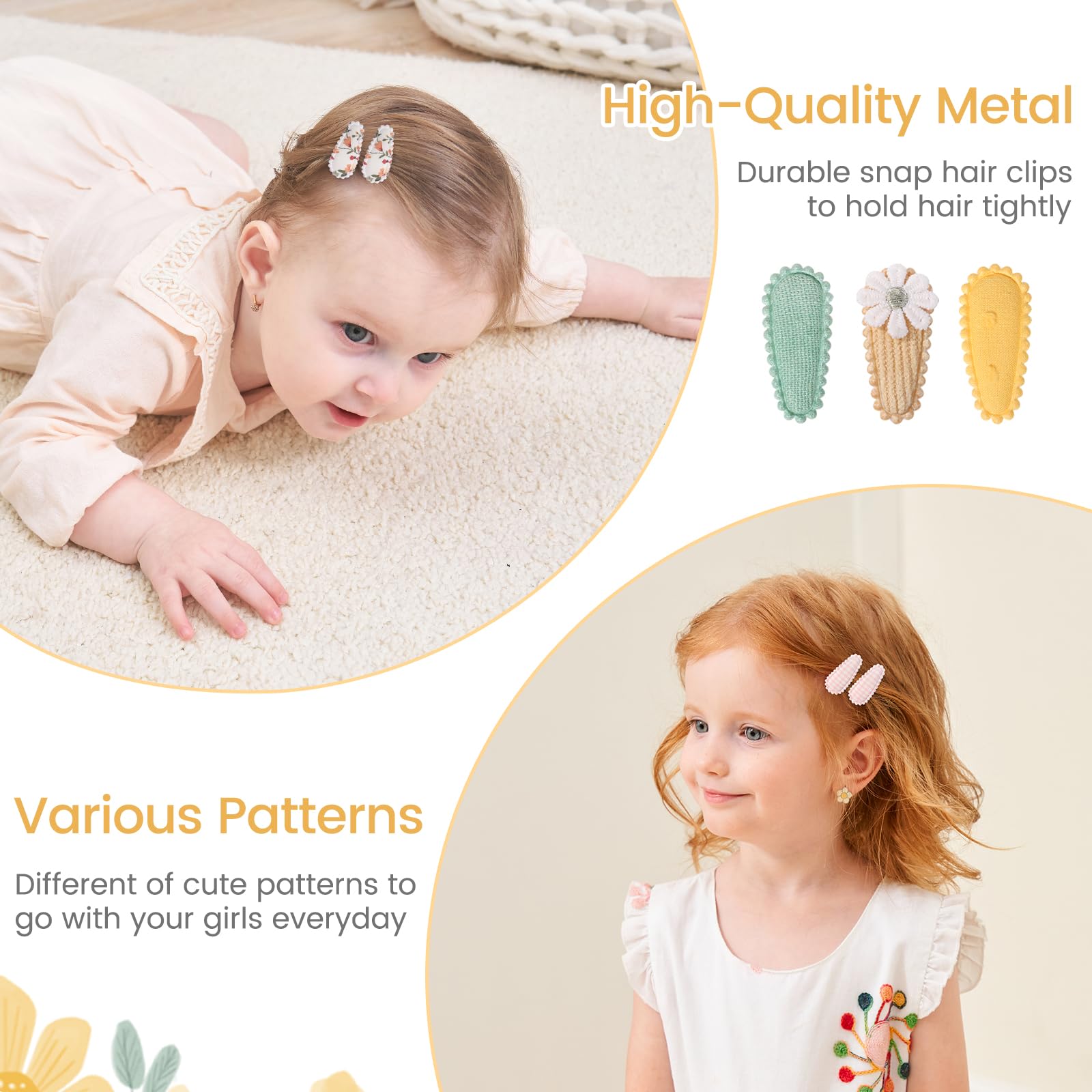 YLEN YHXX cotton-wrapped clip provides lightweight comfort with a strong grip for fine hair