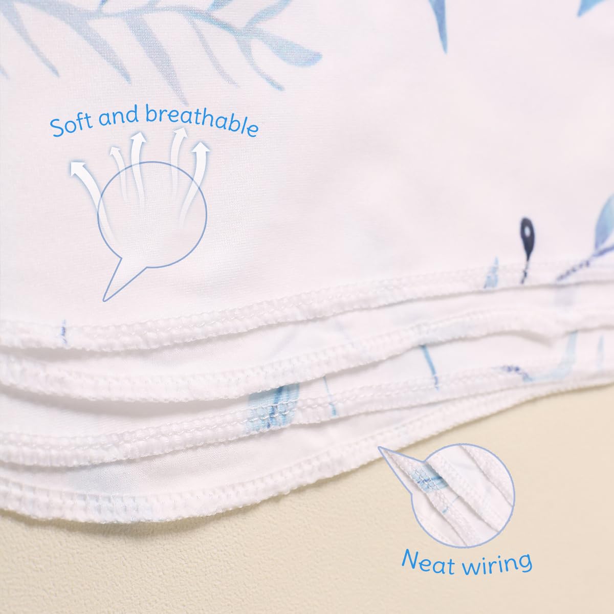 Ylsteed baby headband set paired with blanket in blue