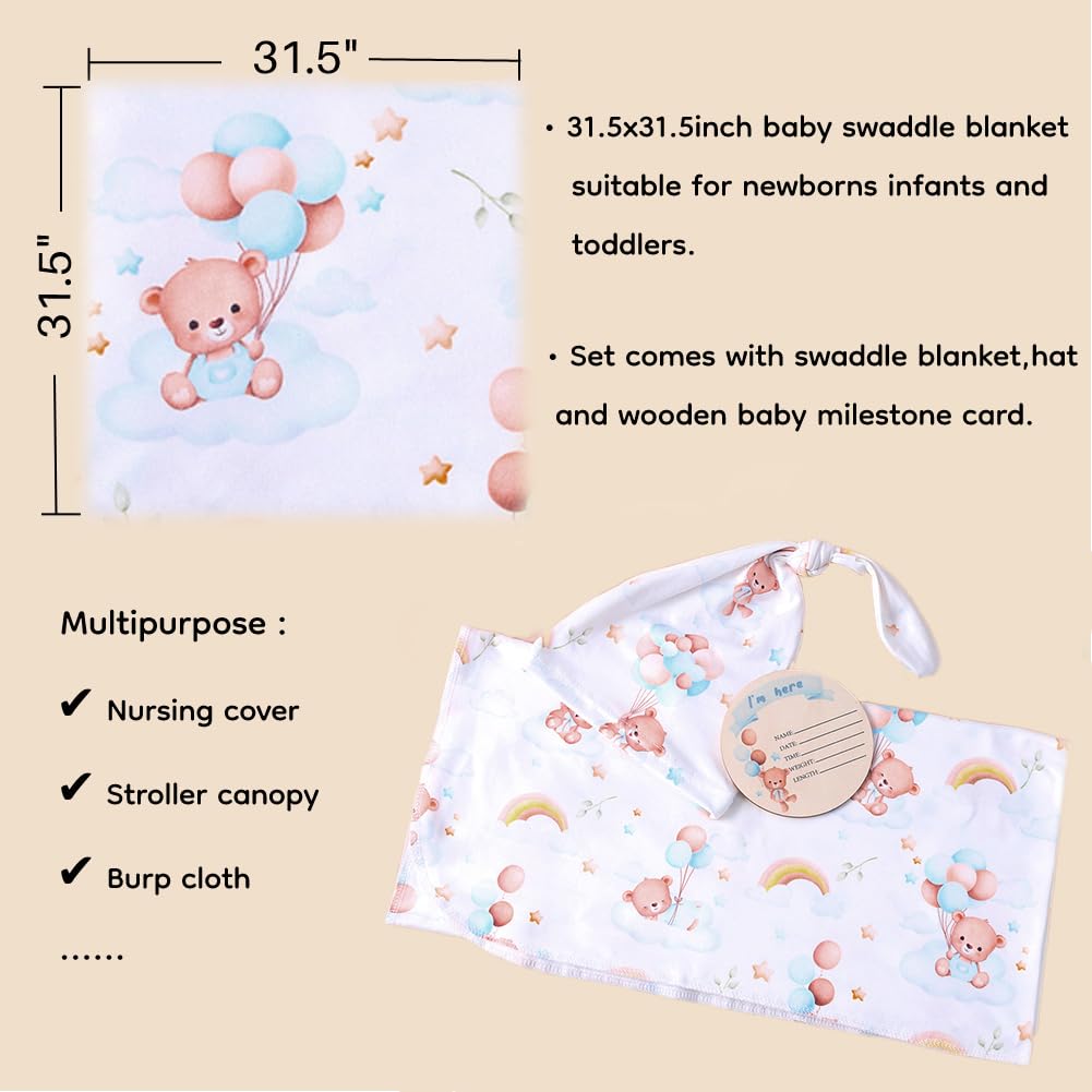 Ylsteed soft swaddle blanket made from skin-friendly fibers