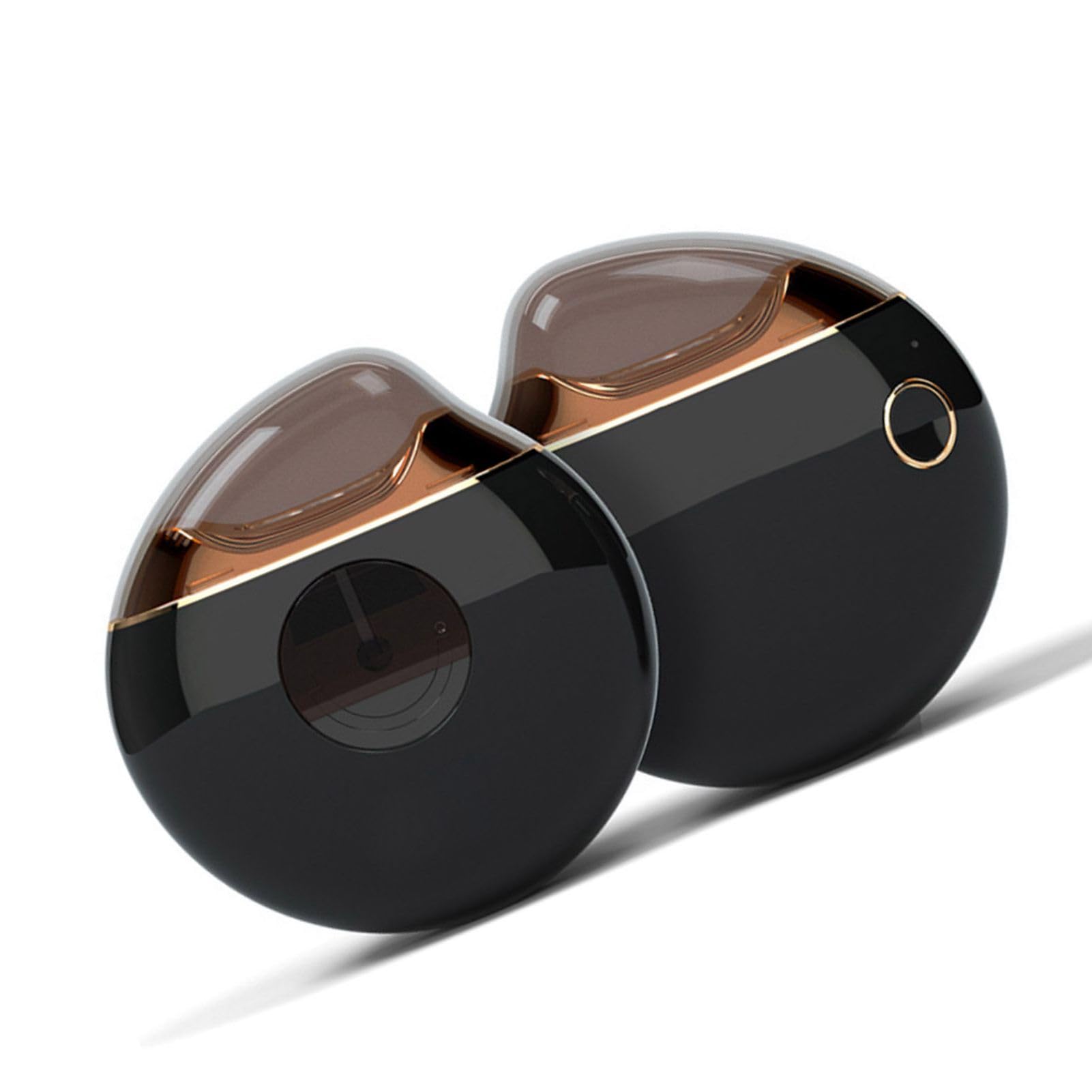 Ymiko Electric Nail Clipper packaging highlights color options and ergonomic design.