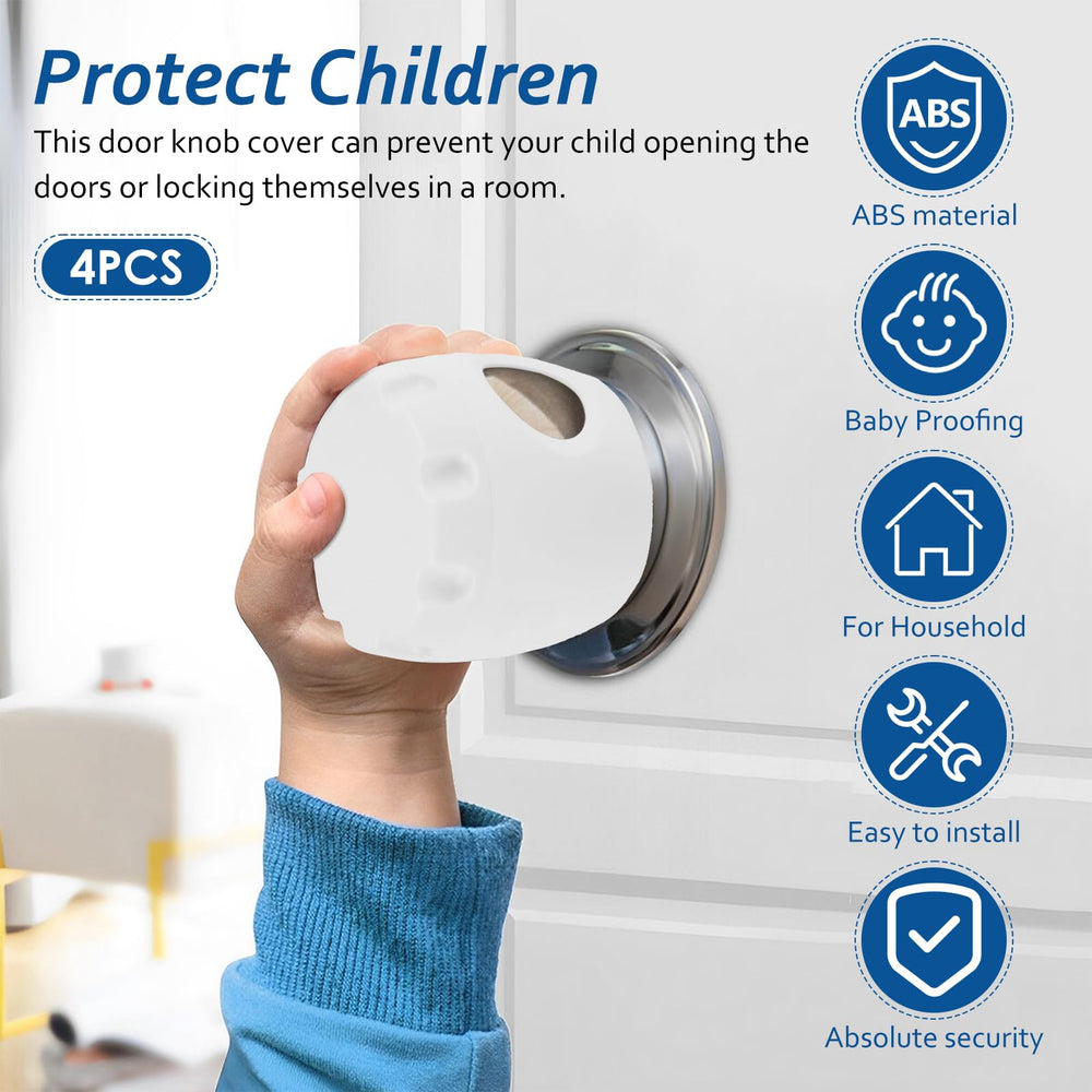 YMKWZ durable ABS door handle sleeve long-lasting cushioning